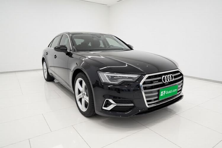 Used Audi A6L 2023 Revised 45 TFSI quattro Prestige Elegant Edition Front Right 45 Deg