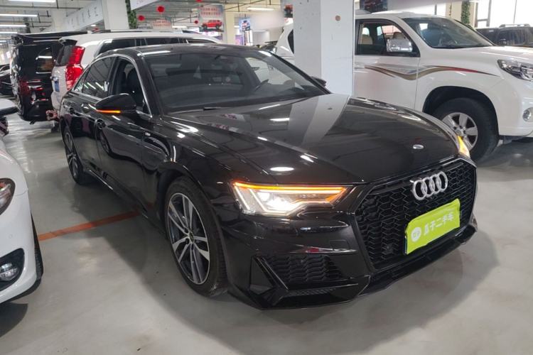 Used Audi A6L 2023 Revised 40 TFSI Luxury Dynamic Edition Front Right 45 Deg