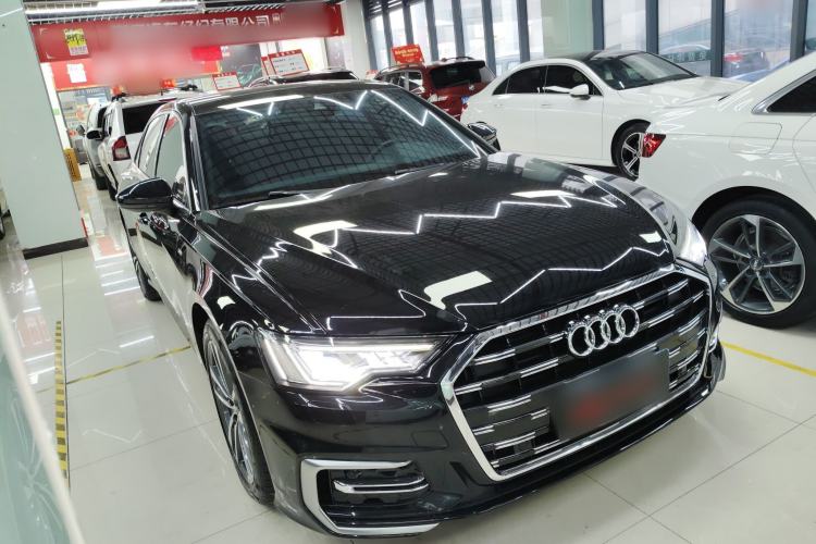 Used Audi A6L 2023 Revised 40 TFSI Luxury Dynamic Edition Front Right 45 Deg