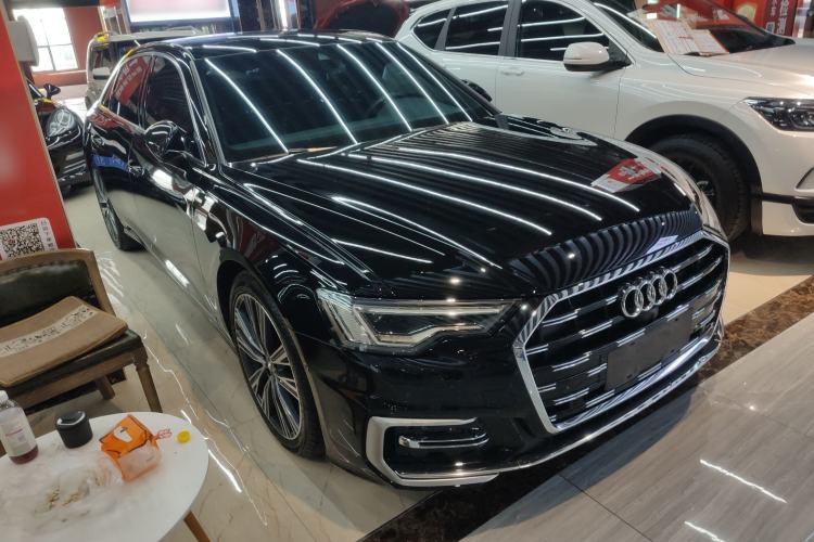 Used Audi A6L 2023 Revised 45 TFSI Prestige Dynamic Edition Front Right 45 Deg