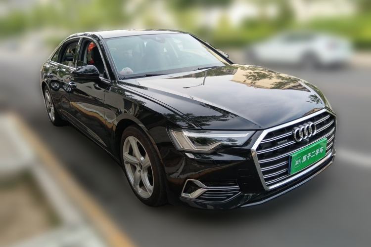 Used Audi A6L 2023 Revised 45 TFSI quattro Prestige Elegant Edition Front Right 45 Deg