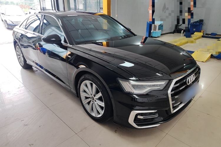 Used Audi A6L 2023 Revised 45 TFSI Prestige Dynamic Edition Front Right 45 Deg