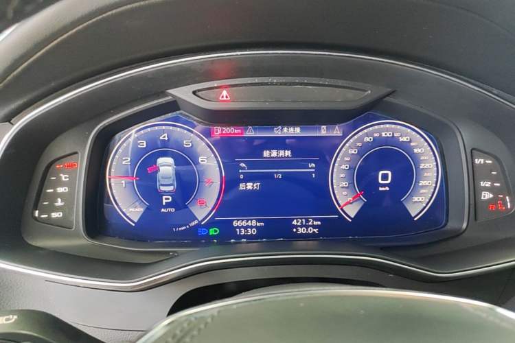 Used Audi A6L 2023 40 TFSI Luxury Dynamic Model Instrument Cluster