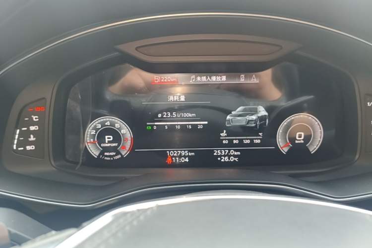 Used Audi A6L 2023 40 TFSI Luxury Dynamic Model Instrument Cluster