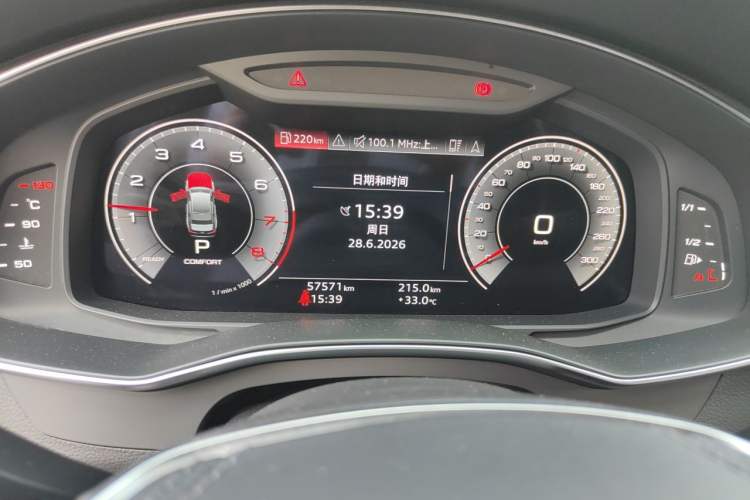 Used Audi A6L 2023 45 TFSI Prestige Dynamic Edition Instrument Cluster