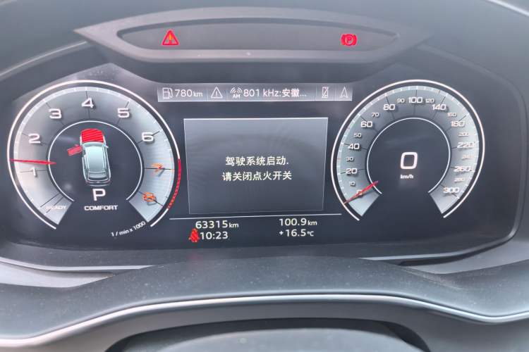 Used Audi A6L 2023 45 TFSI Prestige Dynamic Edition Instrument Cluster