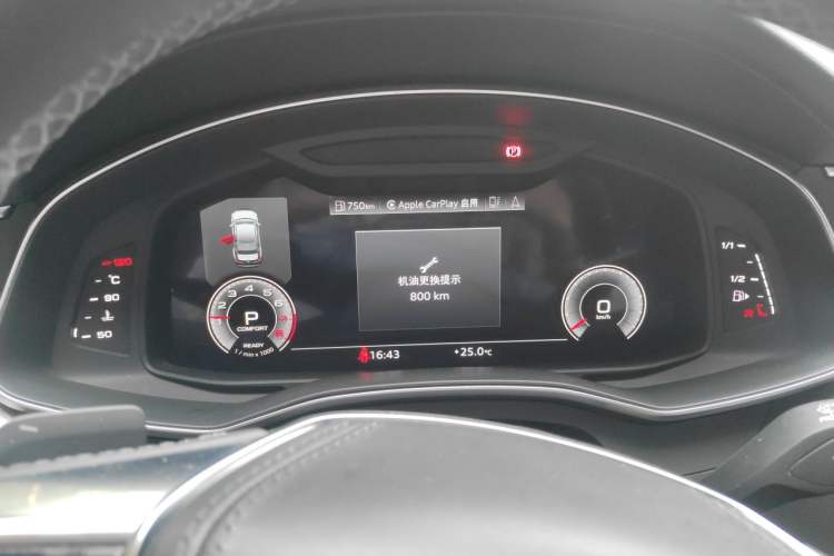 Used Audi A6L 2023 40 TFSI Luxury Dynamic Model Instrument Cluster