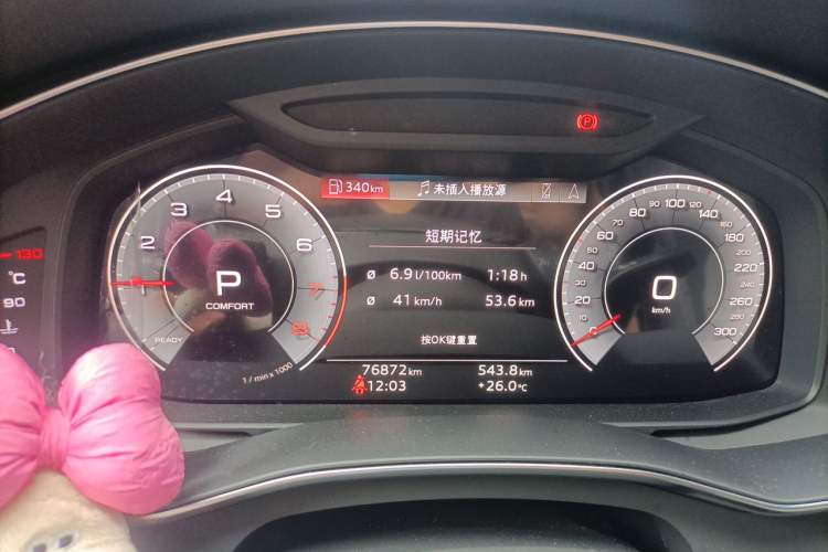 Used Audi A6L 2023 40 TFSI Luxury Dynamic Model Instrument Cluster