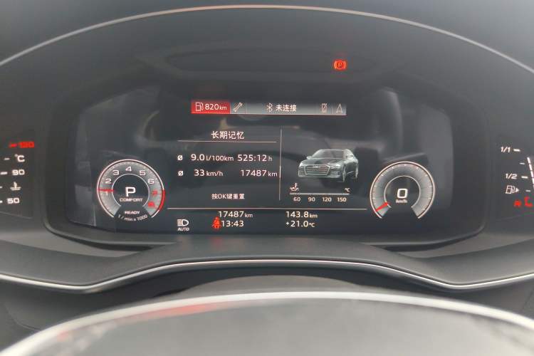 Used Audi A6L 2023 45 TFSI Prestige Dynamic Edition Instrument Cluster