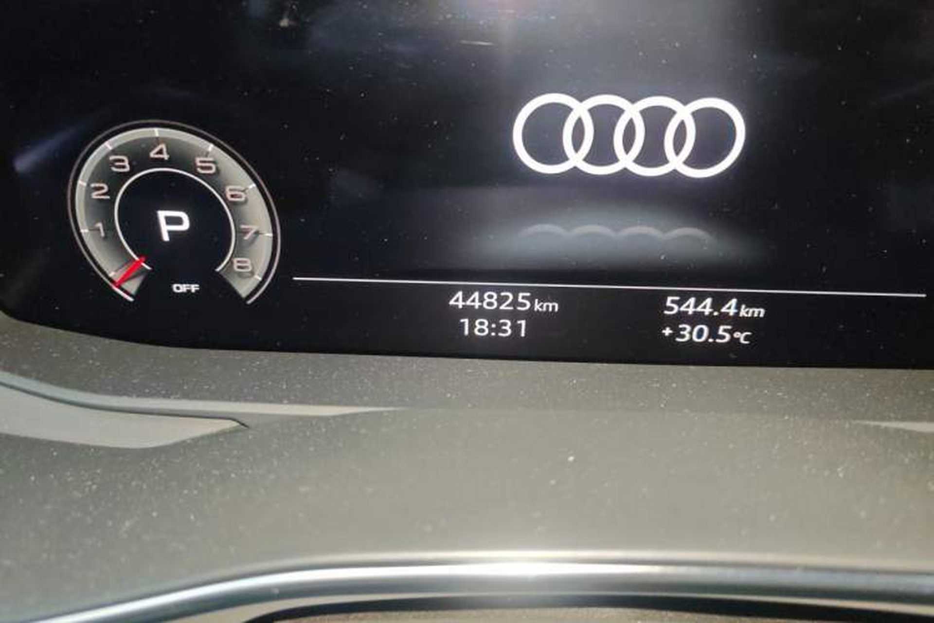 Used Audi A6L 2023 Revised 45 TFSI quattro Prestige Elegant Edition Odometer Close Up