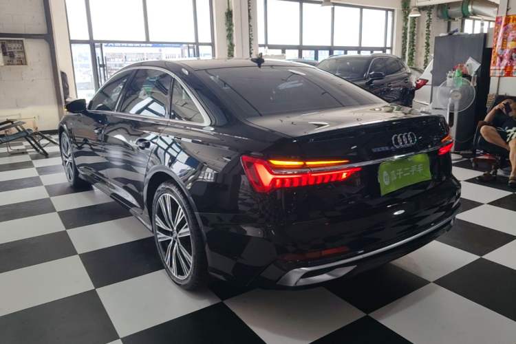 Used Audi A6L 2023 Revised Edition 45 TFSI quattro Prestige Dynamic Version Rear Left 45 Deg