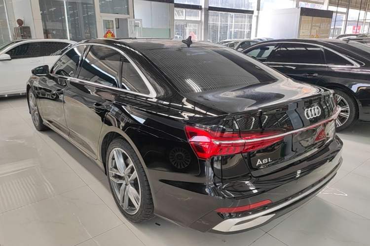 Used Audi A6L 2023 40 TFSI Luxury Dynamic Model Rear Left 45 Deg