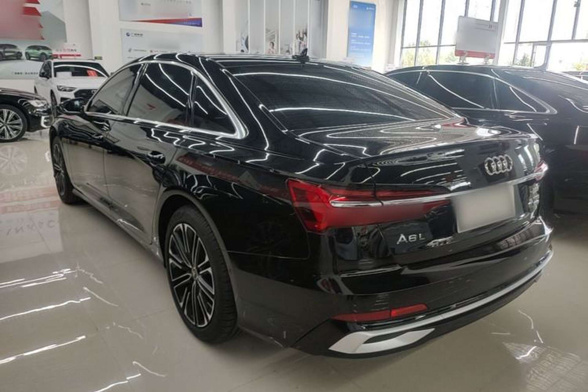 Used Audi A6L 2023 Revised 45 TFSI Prestige Dynamic Edition Rear Left 45 Deg