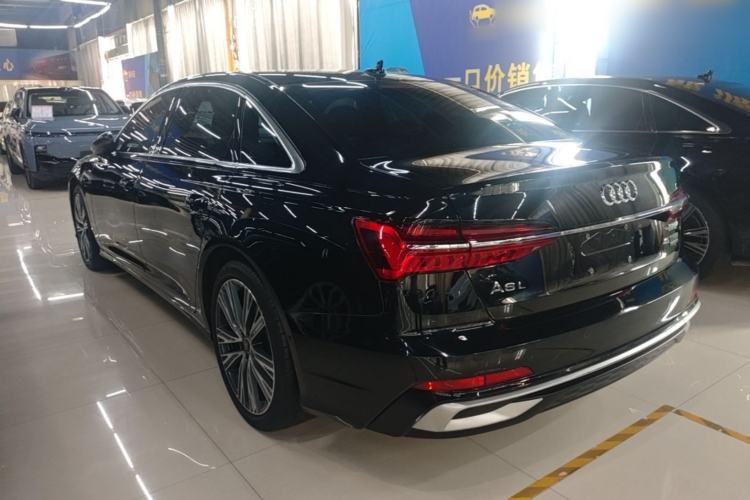 Used Audi A6L 2023 Revised Edition 45 TFSI quattro Prestige Dynamic Version Rear Left 45 Deg