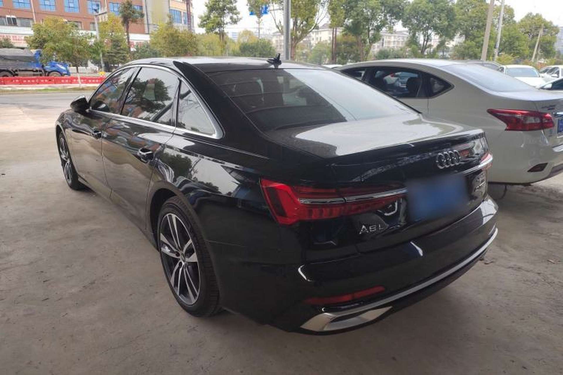 Used Audi A6L 2023 40 TFSI Luxury Dynamic Model Rear Left 45 Deg