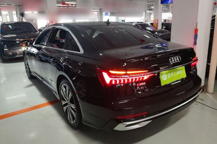 Used Audi A6L 2023 Revised Edition 45 TFSI quattro Prestige Dynamic Version Rear Left 45 Deg