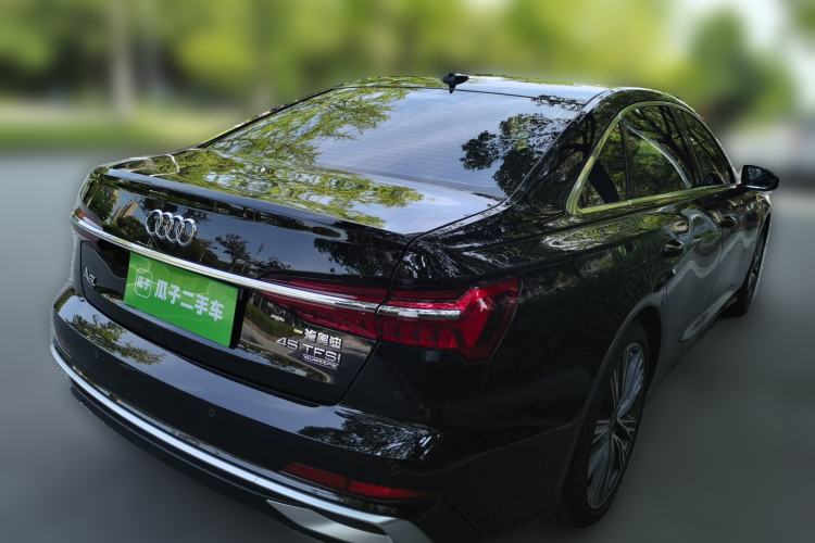 Used Audi A6L 2023 Revised Edition 45 TFSI quattro Prestige Dynamic Version Rear Right 45 Deg