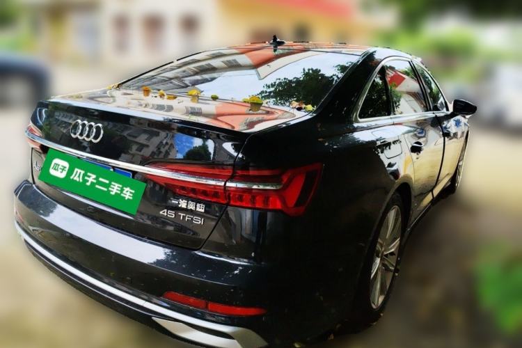 Used Audi A6L 2023 Revised 45 TFSI Prestige Dynamic Edition Rear Right 45 Deg