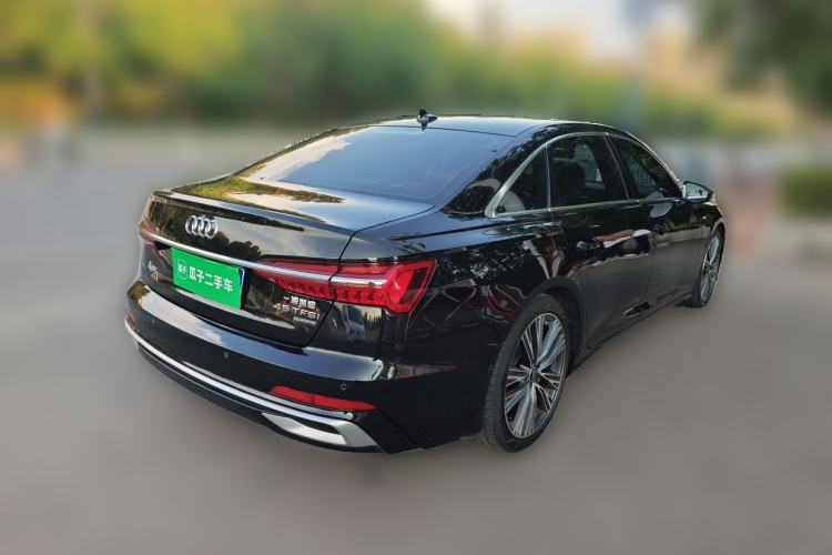 Used Audi A6L 2023 Revised 45 TFSI Prestige Dynamic Edition Rear Right 45 Deg