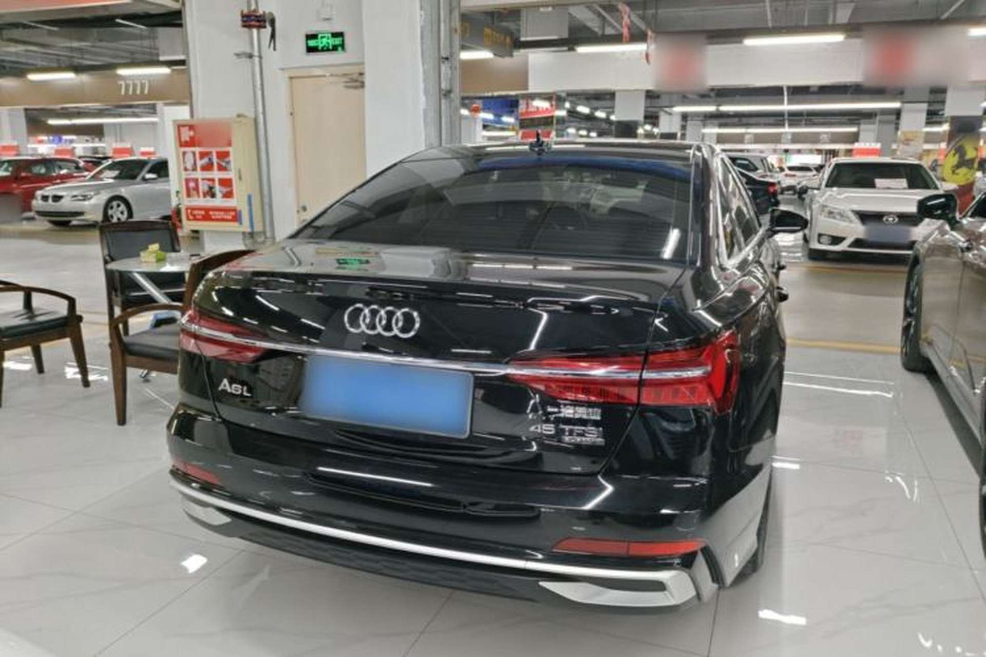 Used Audi A6L 2023 Revised Edition 45 TFSI quattro Prestige Dynamic Version Rear Right 45 Deg