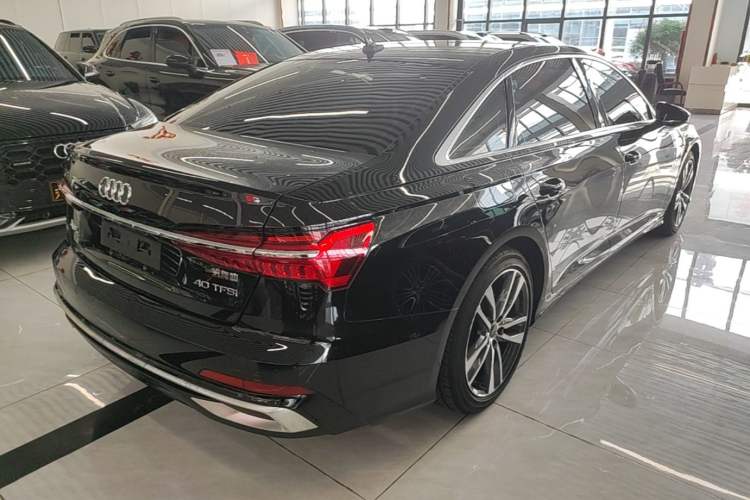 Used Audi A6L 2023 40 TFSI Luxury Dynamic Model Rear Right 45 Deg