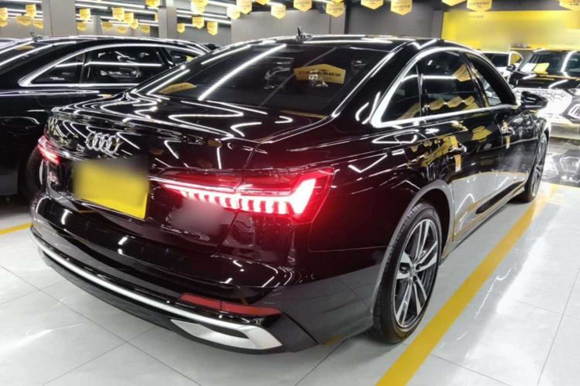 Used Audi A6L 2023 Revised 40 TFSI Luxury Dynamic Edition Rear Right 45 Deg