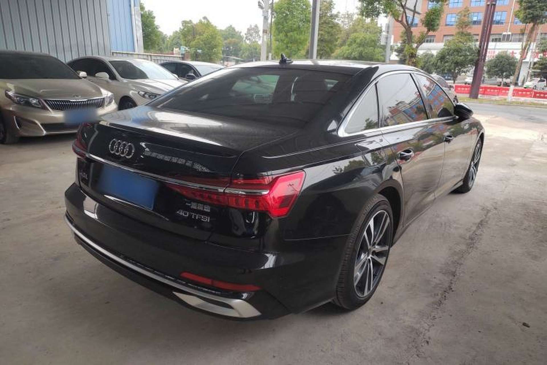 Used Audi A6L 2023 40 TFSI Luxury Dynamic Model Rear Right 45 Deg