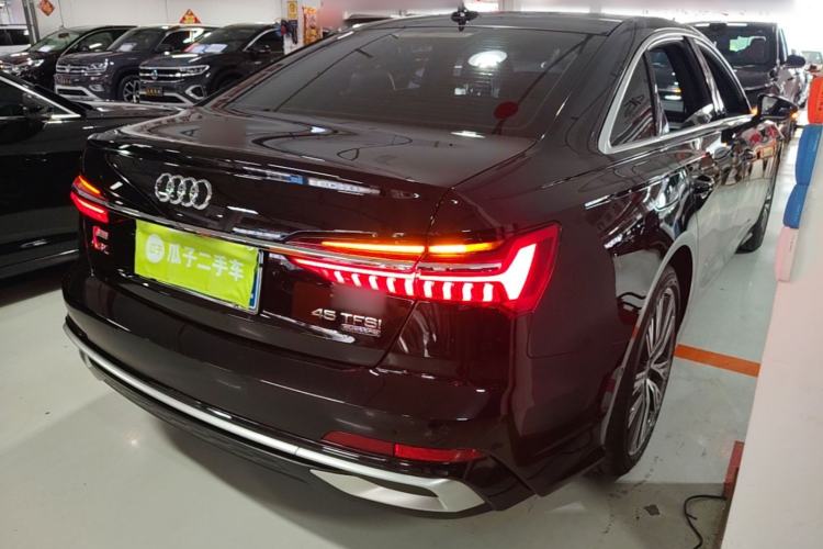 Used Audi A6L 2023 Revised Edition 45 TFSI quattro Prestige Dynamic Version Rear Right 45 Deg