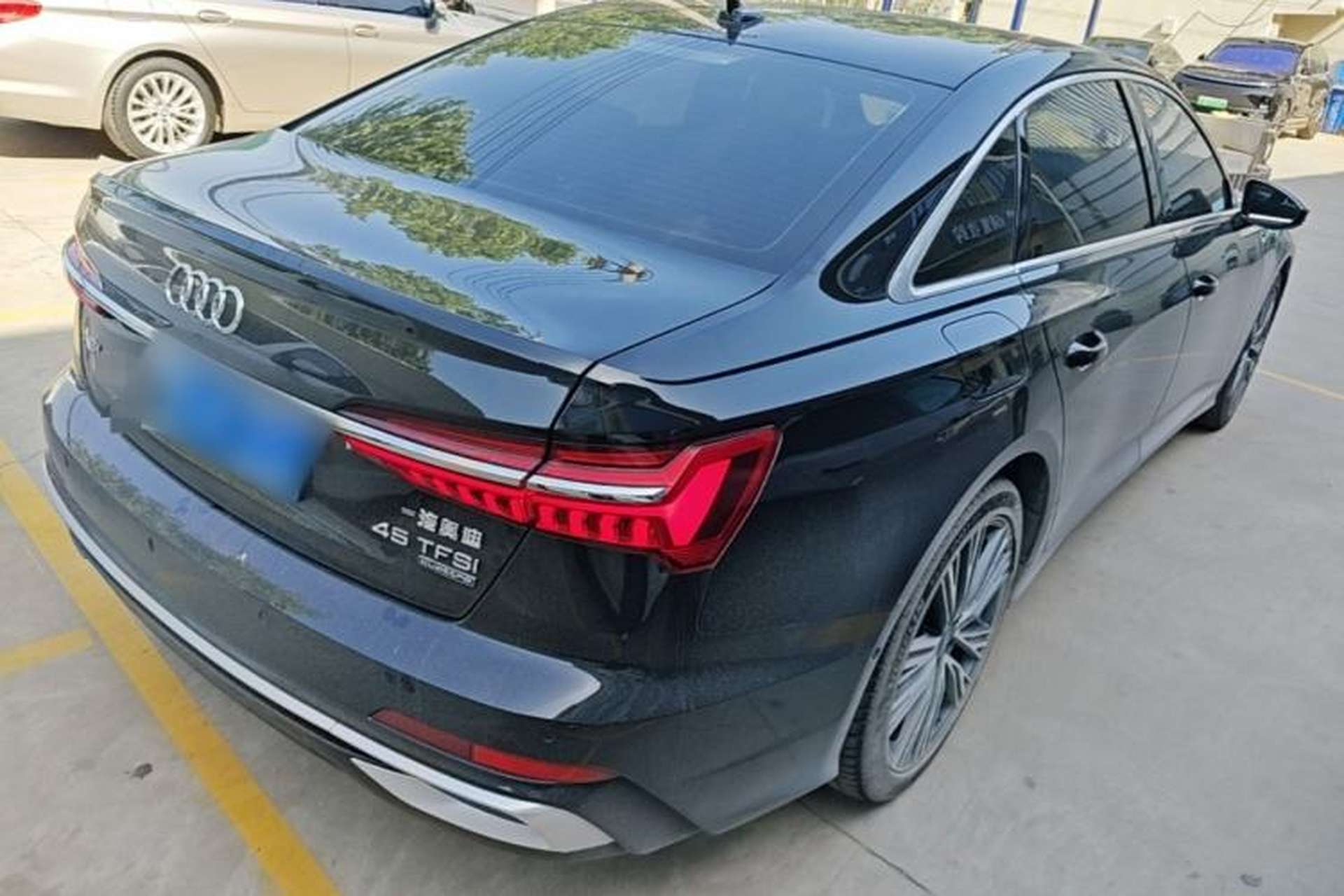 Used Audi A6L 2023 Revised Edition 45 TFSI quattro Prestige Dynamic Version Rear Right 45 Deg