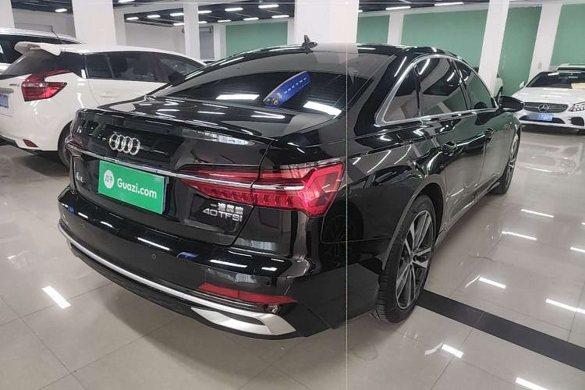 Used Audi A6L 2023 Revised 40 TFSI Luxury Dynamic Edition Rear Right 45 Deg