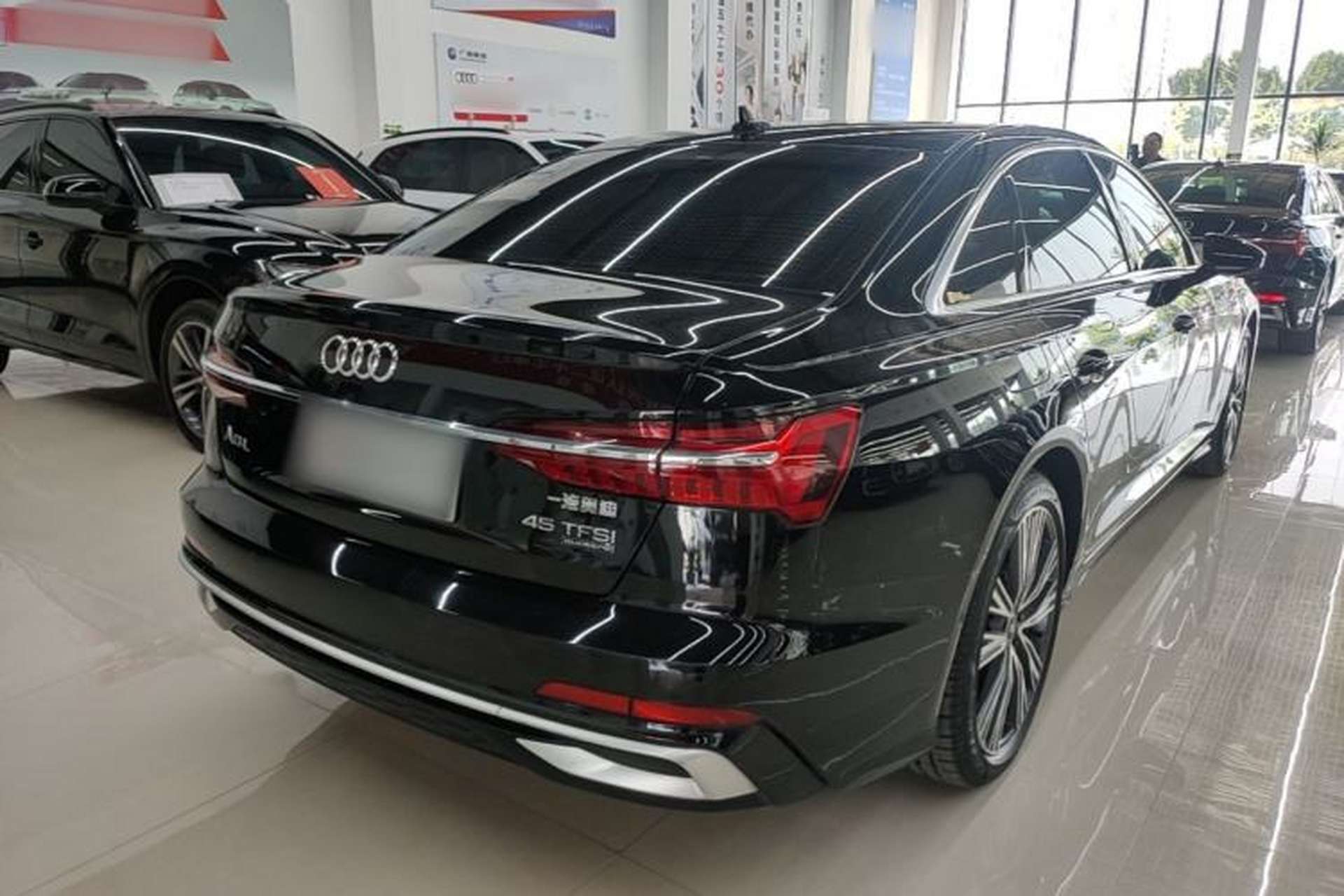 Used Audi A6L 2023 Updated 45 TFSI quattro Prestige Dynamic Edition Rear Right 45 Deg