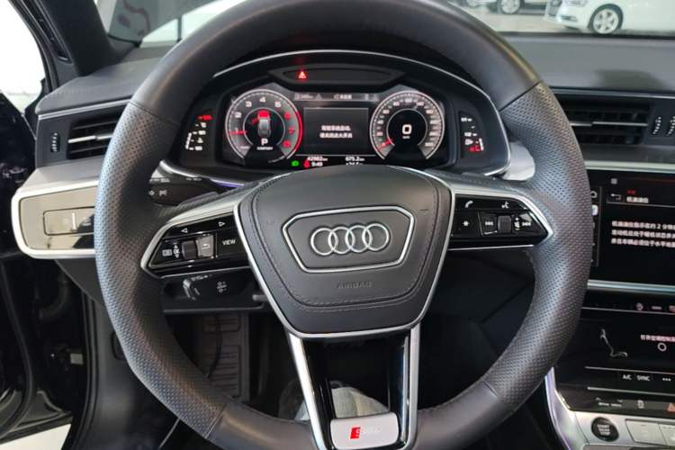 Used Audi A6L 2023 Revised 40 TFSI Luxury Dynamic Edition Steering Wheel