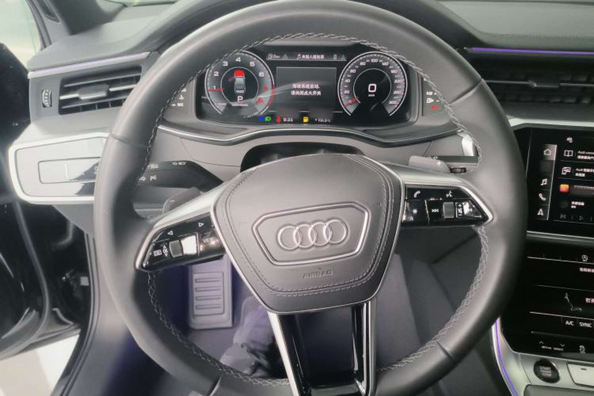 Used Audi A6L 2023 Revised 45 TFSI Prestige Dynamic Edition Steering Wheel