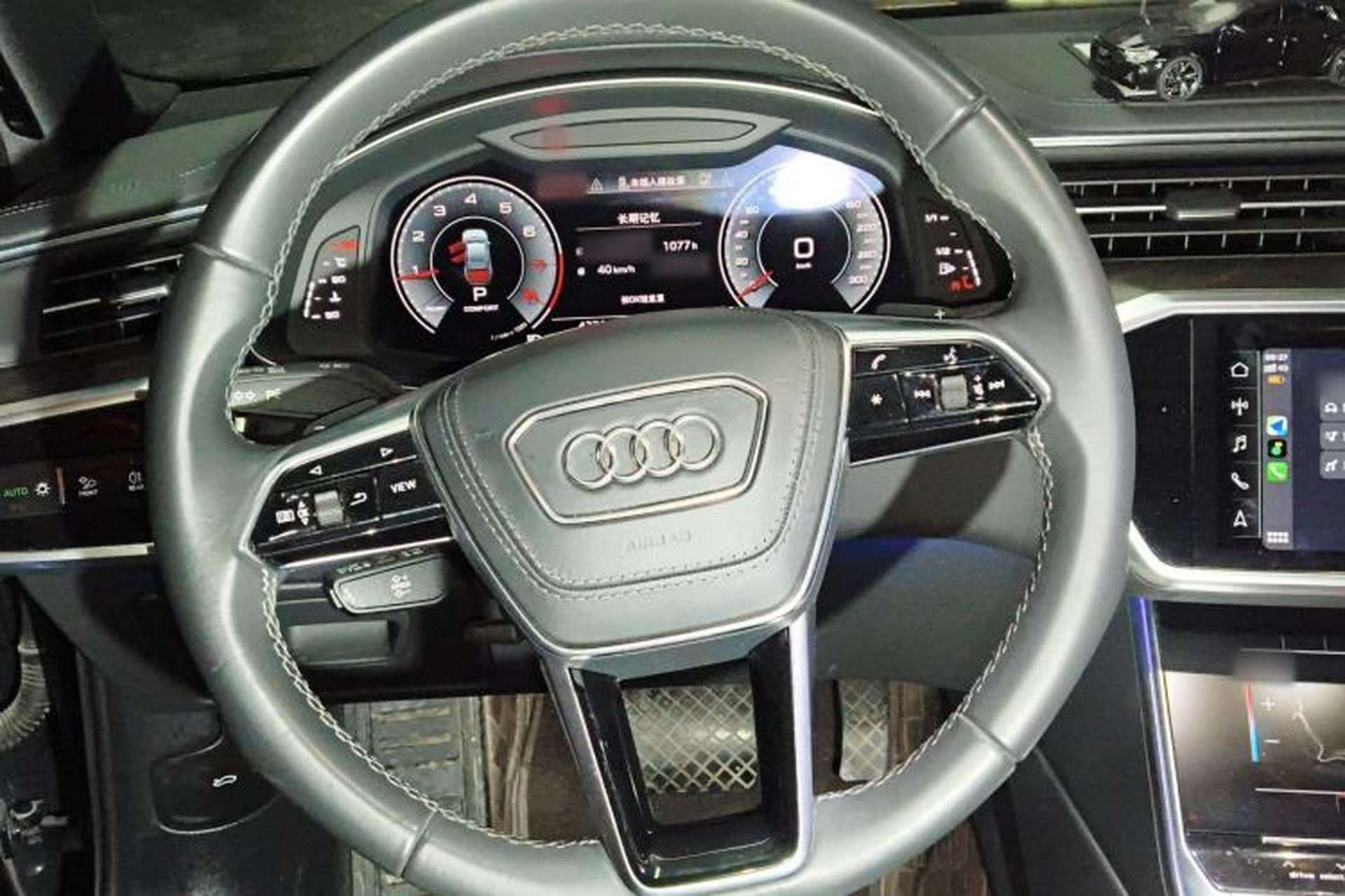 Used Audi A6L 2023 40 TFSI Luxury Dynamic Model Steering Wheel