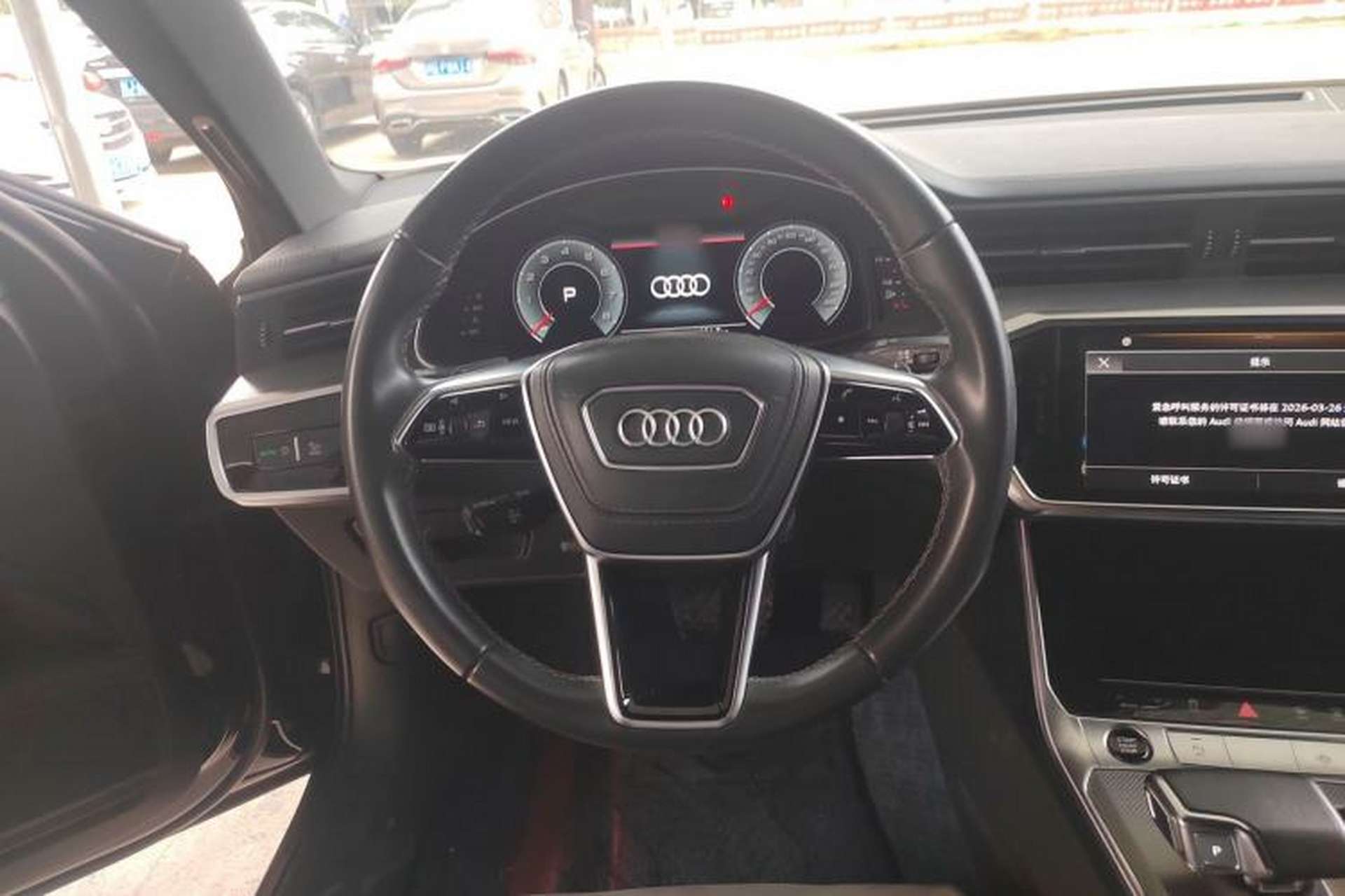 Used Audi A6L 2023 40 TFSI Luxury Dynamic Model Steering Wheel