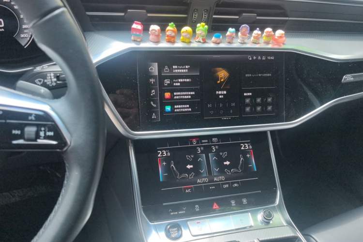 Used Audi A6L 2023 45 TFSI Prestige Dynamic Edition Audio And AC Panel