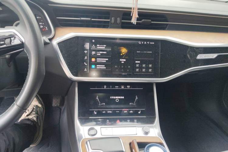 Used Audi A6L 2023 45 TFSI quattro Prestige Dynamic Edition Audio And AC Panel