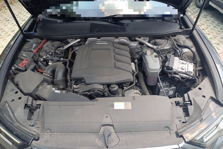 Used Audi A6L 2023 40 TFSI Luxury Dynamic Model Engine Bay