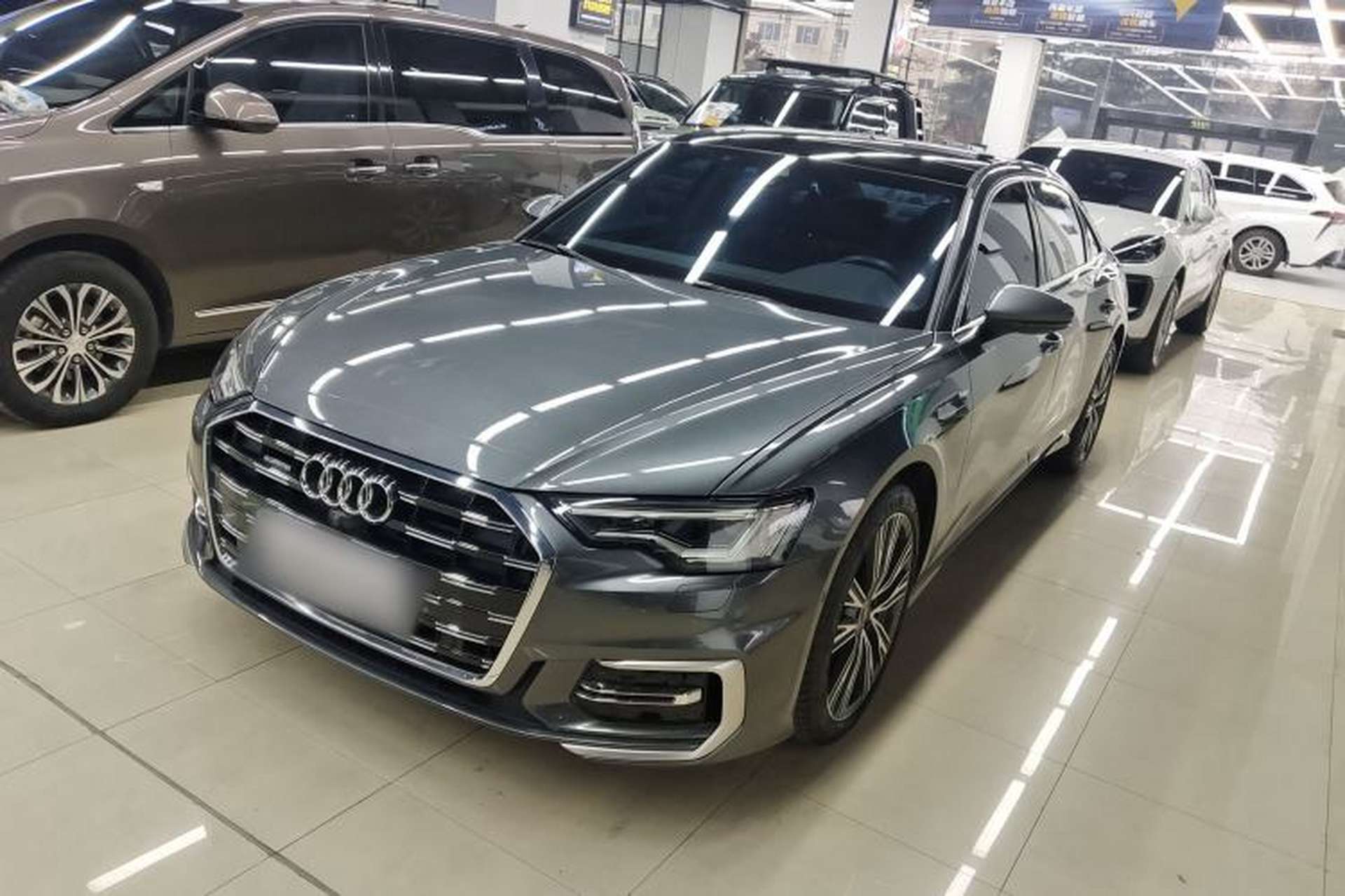 Used Audi A6L 2023 Revised Edition 45 TFSI quattro Prestige Dynamic Version Front Left 45 Deg