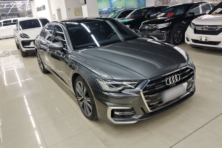 Used Audi A6L 2023 Revised Edition 45 TFSI quattro Prestige Dynamic Version Front Right 45 Deg