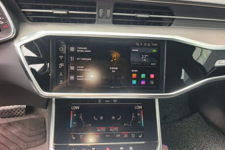 Used Audi A6L 2023 Revised Edition 45 TFSI quattro Prestige Dynamic Version Audio And AC Panel