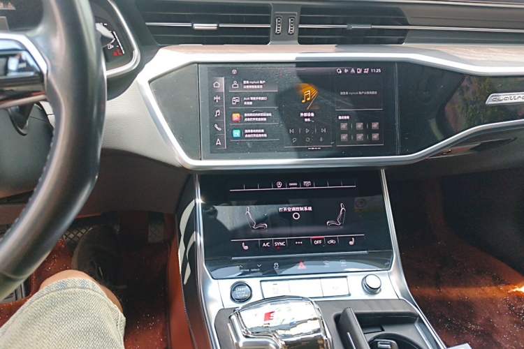 Used Audi A6L 2023 45 TFSI quattro Prestige Elegant Edition Audio And AC Panel