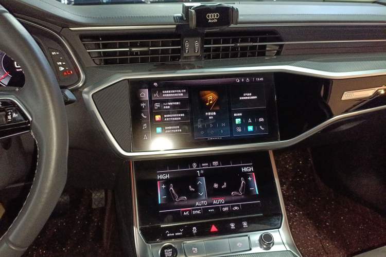 Used Audi A6L 2024 45 TFSI Prestige Dynamic Edition Audio And AC Panel