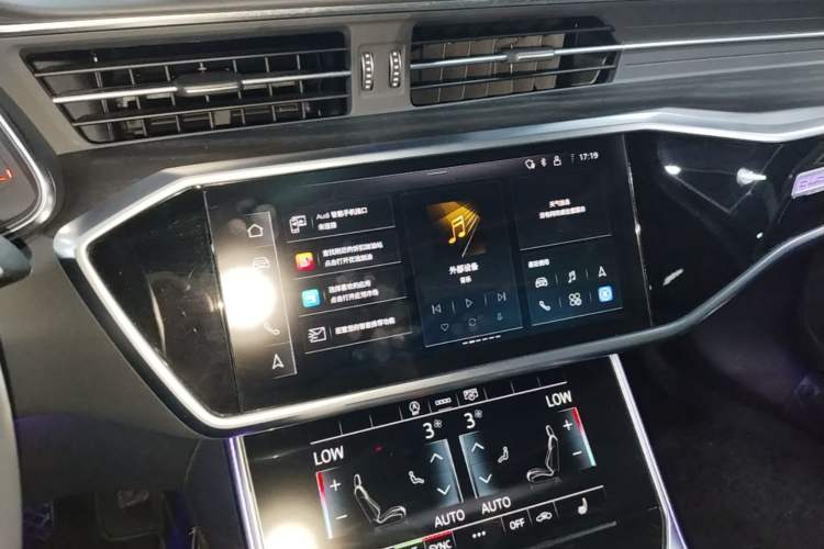 Used Audi A6L 2024 45 TFSI quattro Prestige Dynamic Edition Audio And AC Panel