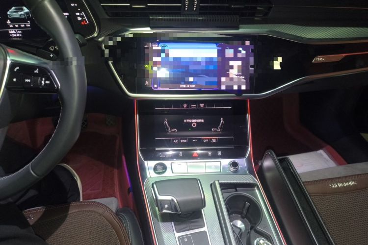 Used Audi A6L 2024 45 TFSI Prestige Dynamic Edition Audio And AC Panel