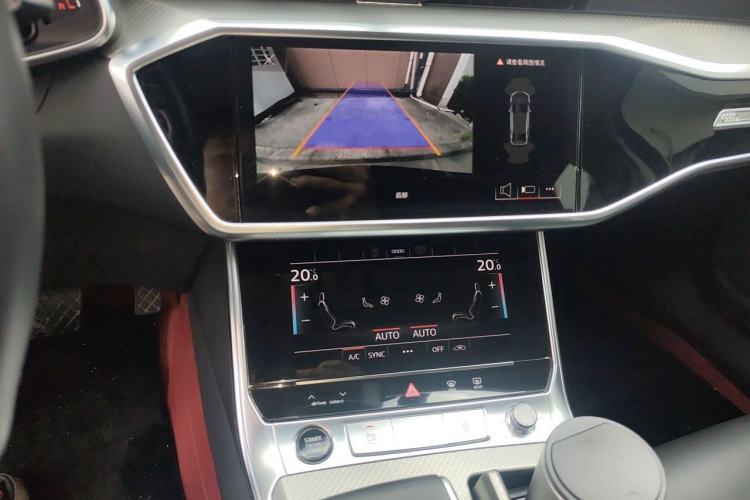 Used Audi A6L 2024 45 TFSI Prestige Dynamic Edition Audio And AC Panel