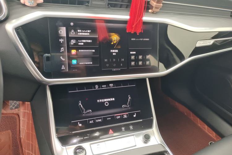 Used Audi A6L 2024 45 TFSI quattro Prestige Dynamic Edition Audio And AC Panel
