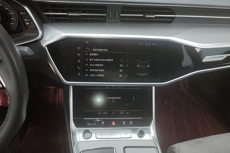 Used Audi A6L 2024 40 TFSI Luxury Dynamic Edition Audio And AC Panel