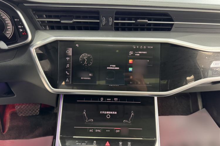 Used Audi A6L 2024 45 TFSI Prestige Dynamic Edition Audio And AC Panel