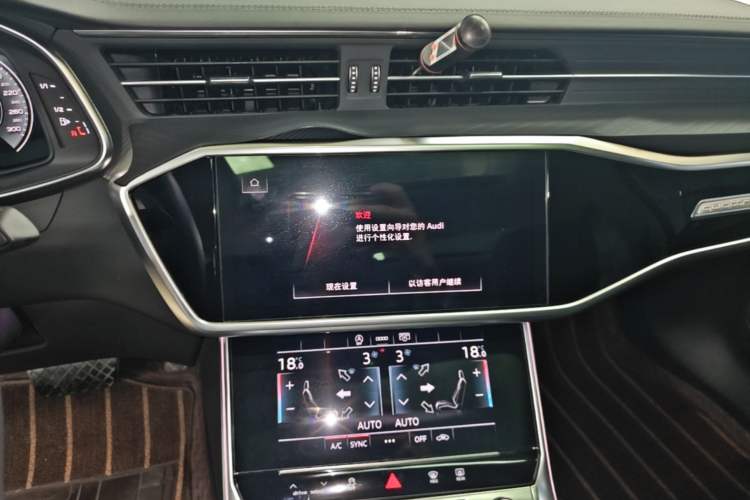 Used Audi A6L 2024 45 TFSI Prestige Elegant Edition Audio And AC Panel